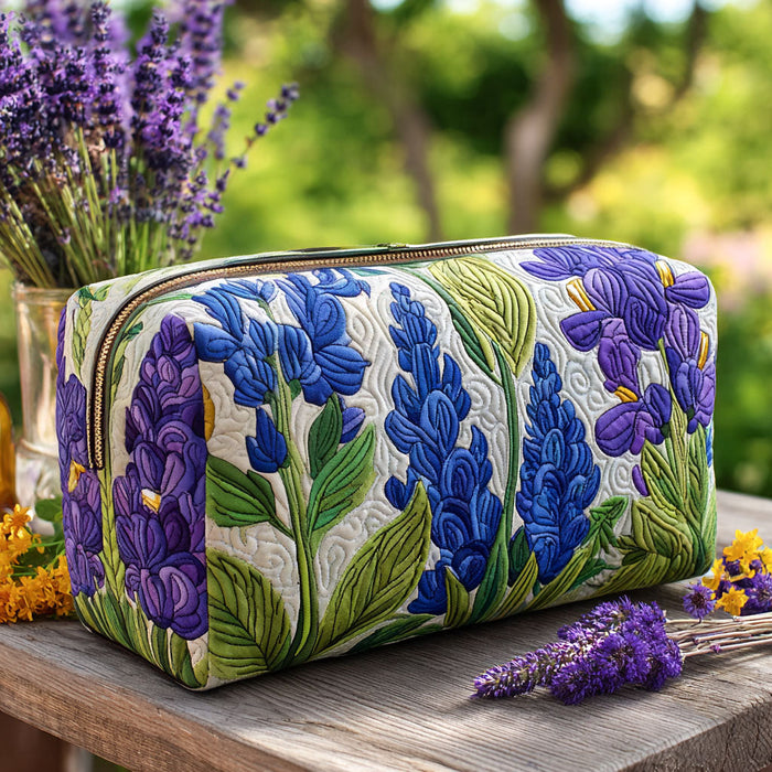 Bloom of Light Quilted Makeup Bag 1