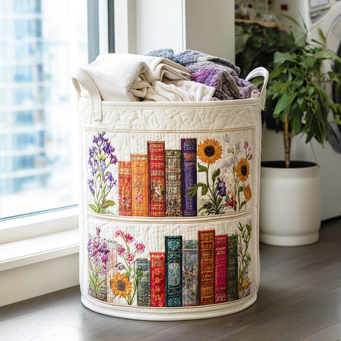 Cozy Cocoon Quilted Laundry Basket 1