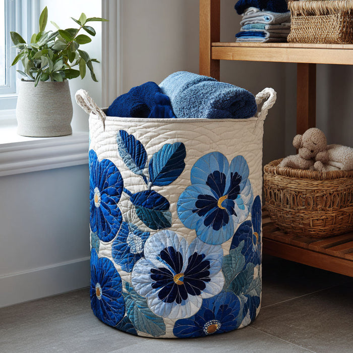 Dandy Dream Quilted Laundry Basket 1