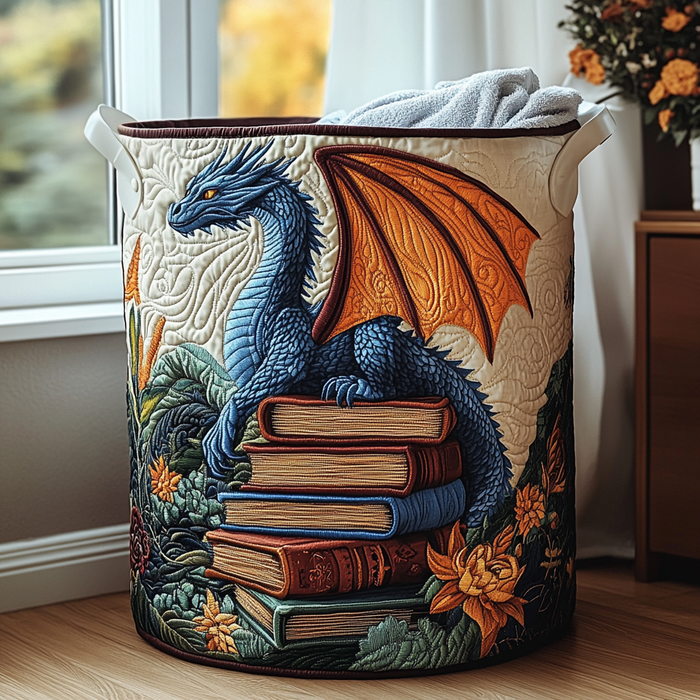 Dragon Valley Quilted Laundry Basket 1