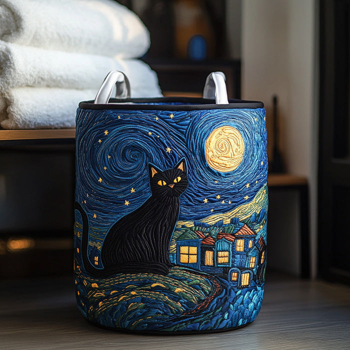 Star Paws Quilted Laundry Basket 1