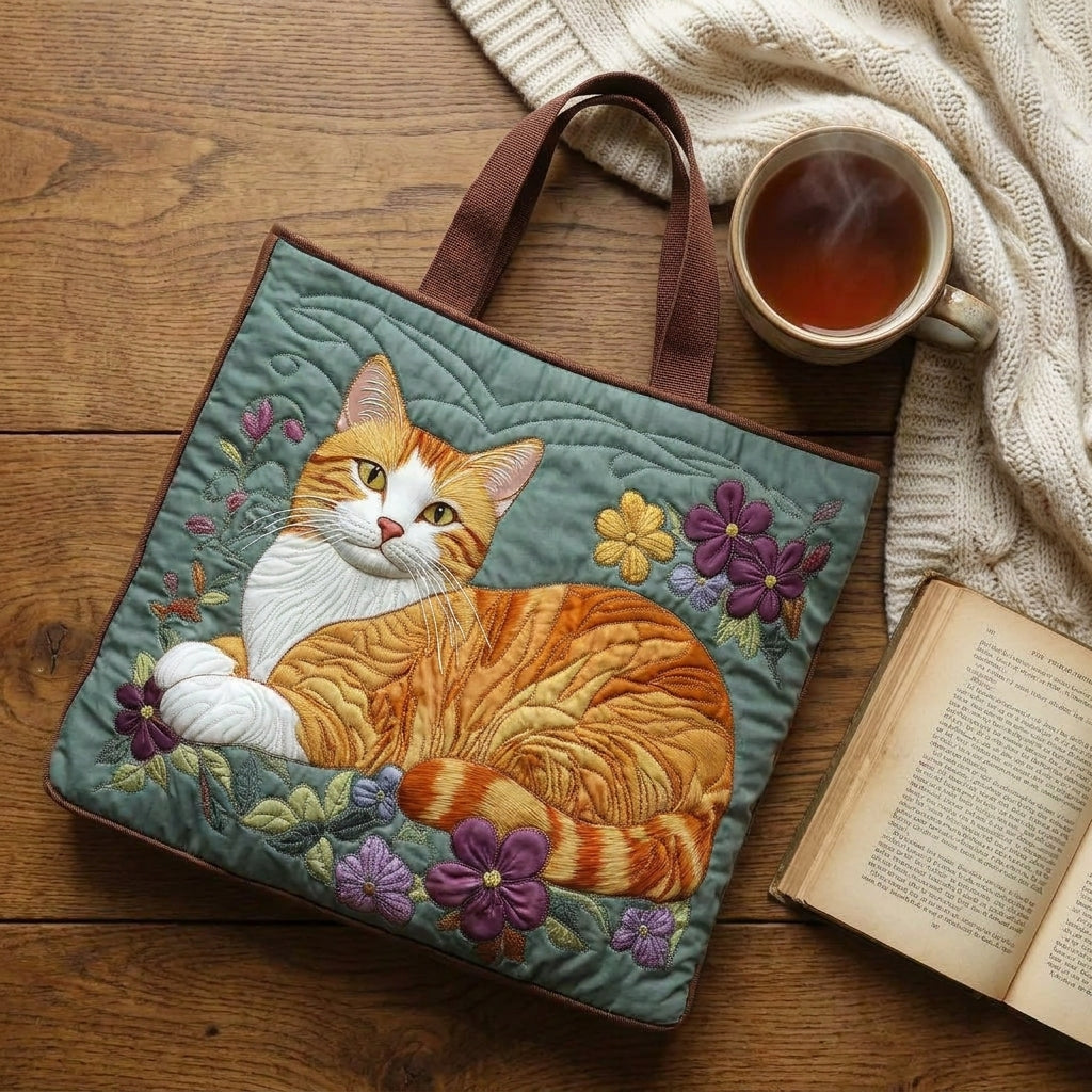 Artisanal Bag - Orange Cat 3
