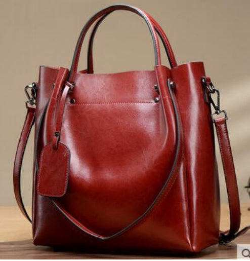 Clara’s Modern Classic | Refined Leather Tote Bag