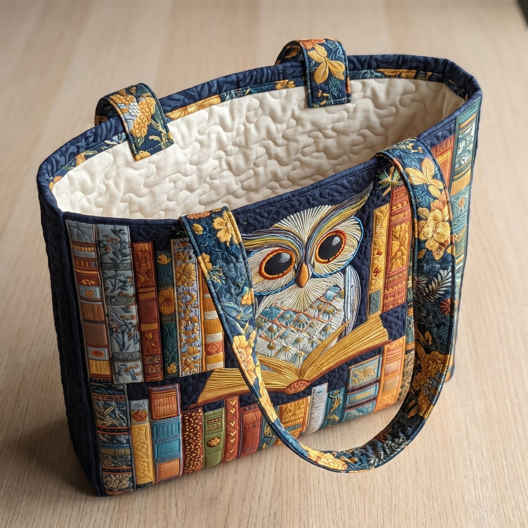Artisan Tote - Owl and Vintage Books 3
