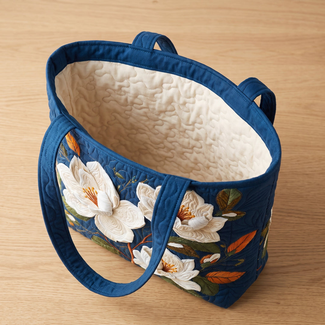Artisan Quilted Bag - Delicate Magnolia 3