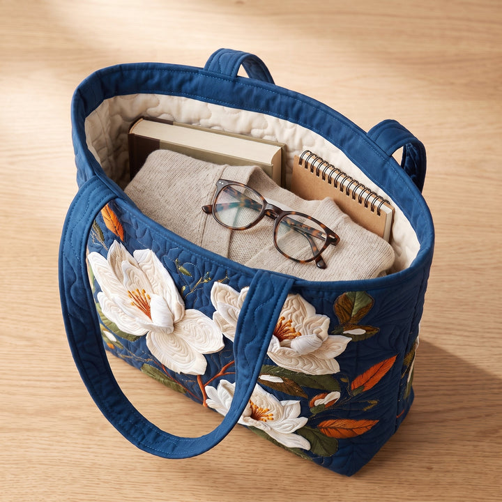 Artisan Quilted Bag - Delicate Magnolia 4