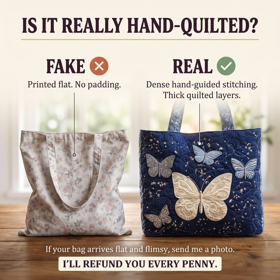 Artisanal Bag - Silver Butterfly 3