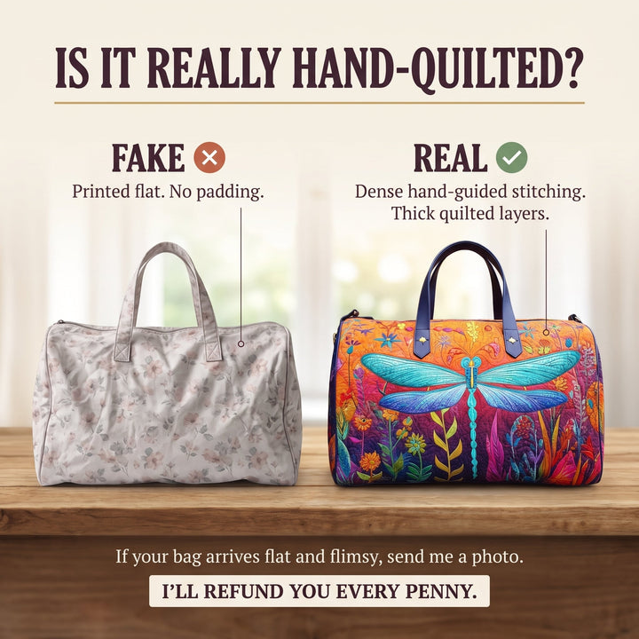 Flit and Fly Quilted Duffle Bag 3