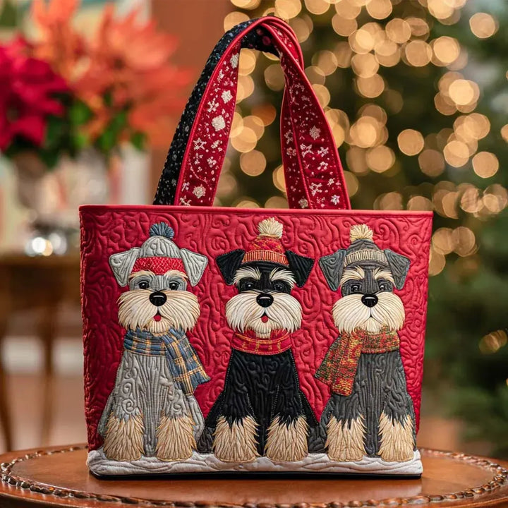 Artisanal Bag - Trio of Schnauzers 1
