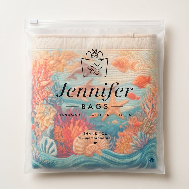 Sea Breeze Quilted Laundry Basket 9