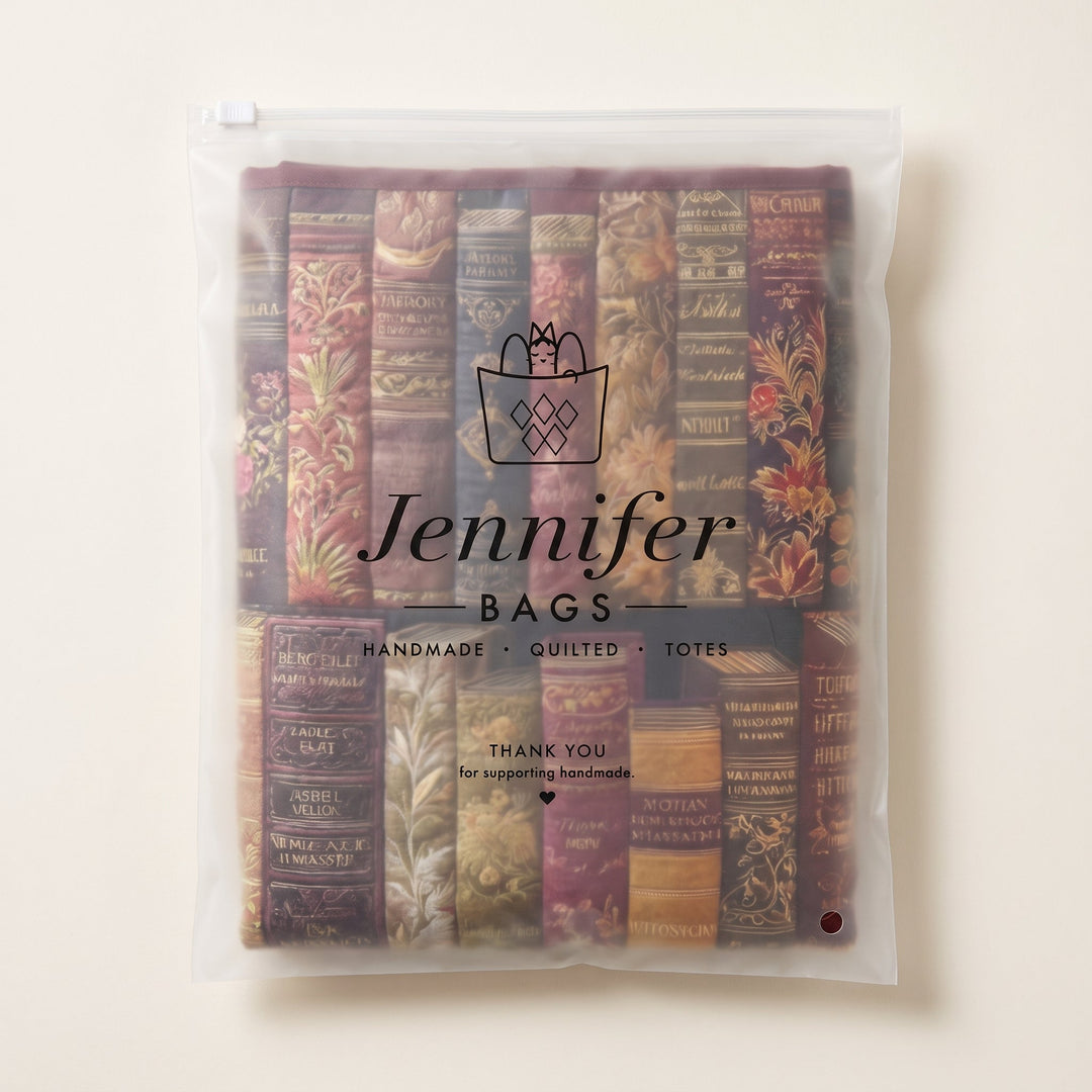 Literary Spirit Quilted Laundry Basket 9