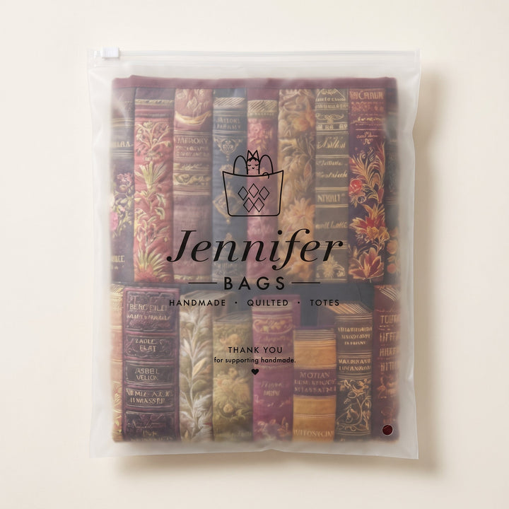 Literary Spirit Quilted Laundry Basket 9