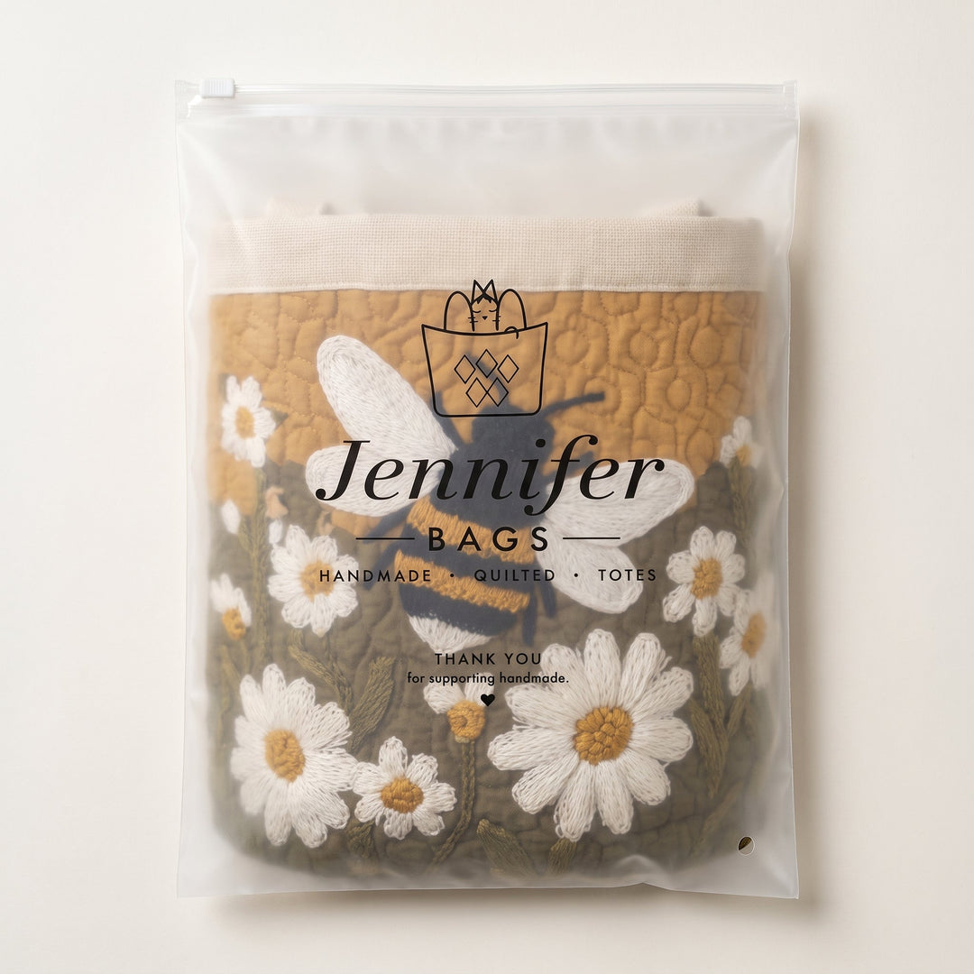 Daisy & Bee Quilted Laundry Basket 9