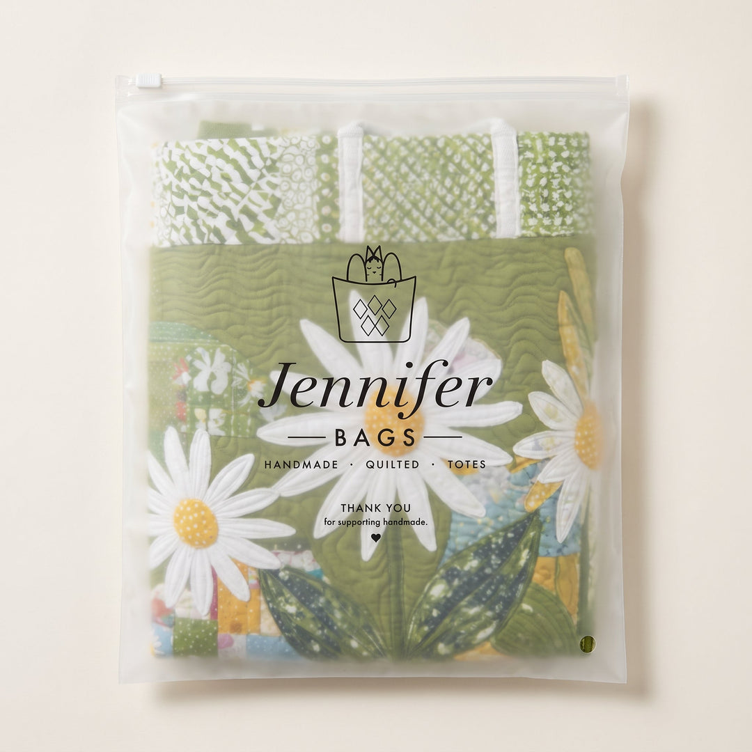Sunny Stems Quilted Laundry Basket 9
