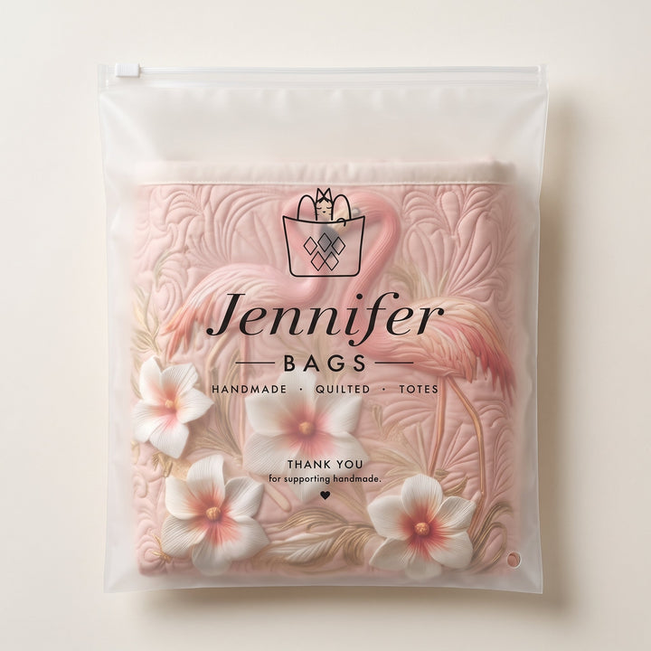 Floral Flamingo Quilted Laundry Basket 9