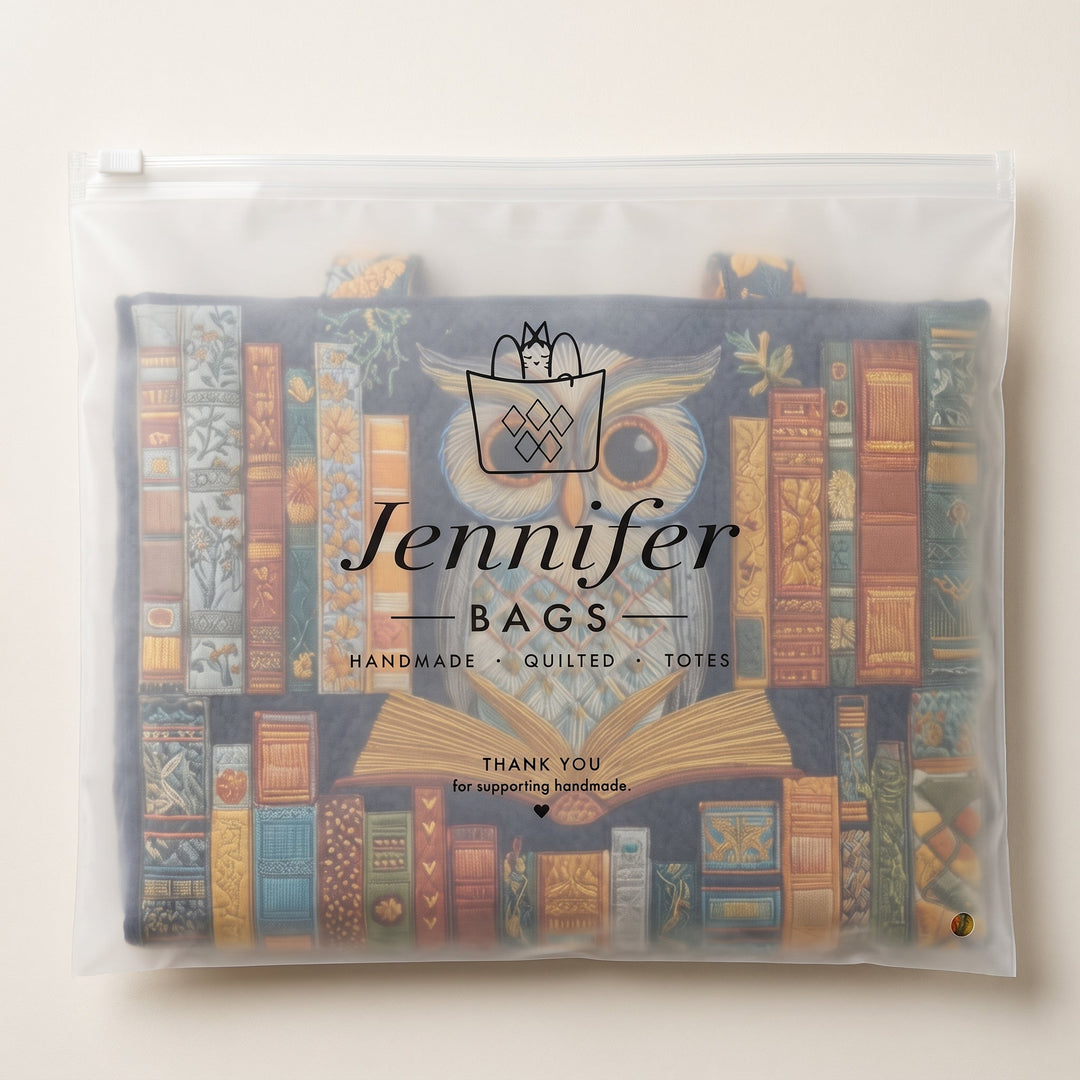 Artisan Tote - Owl and Vintage Books 10