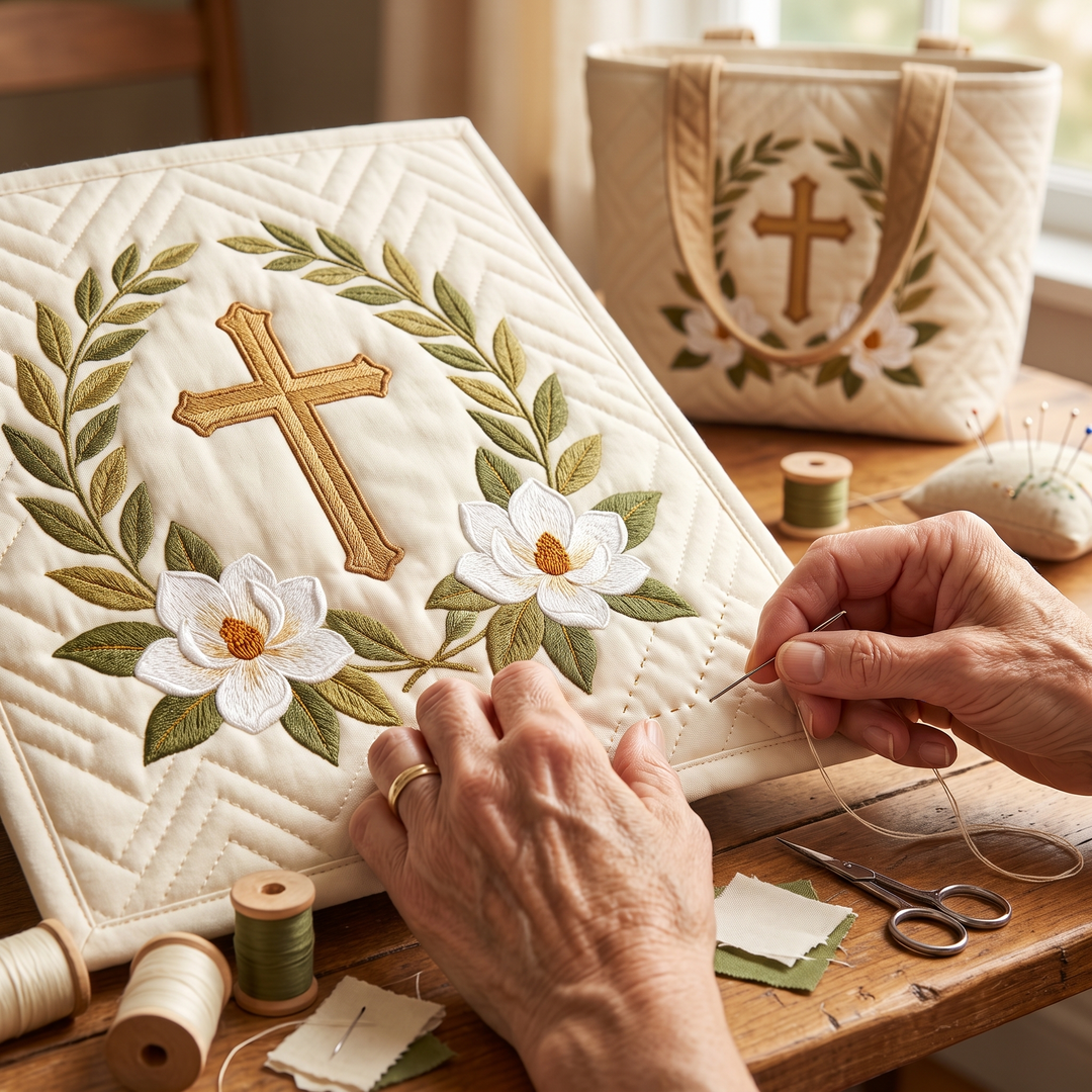 Artisanal Bag - Sacred Cross 6