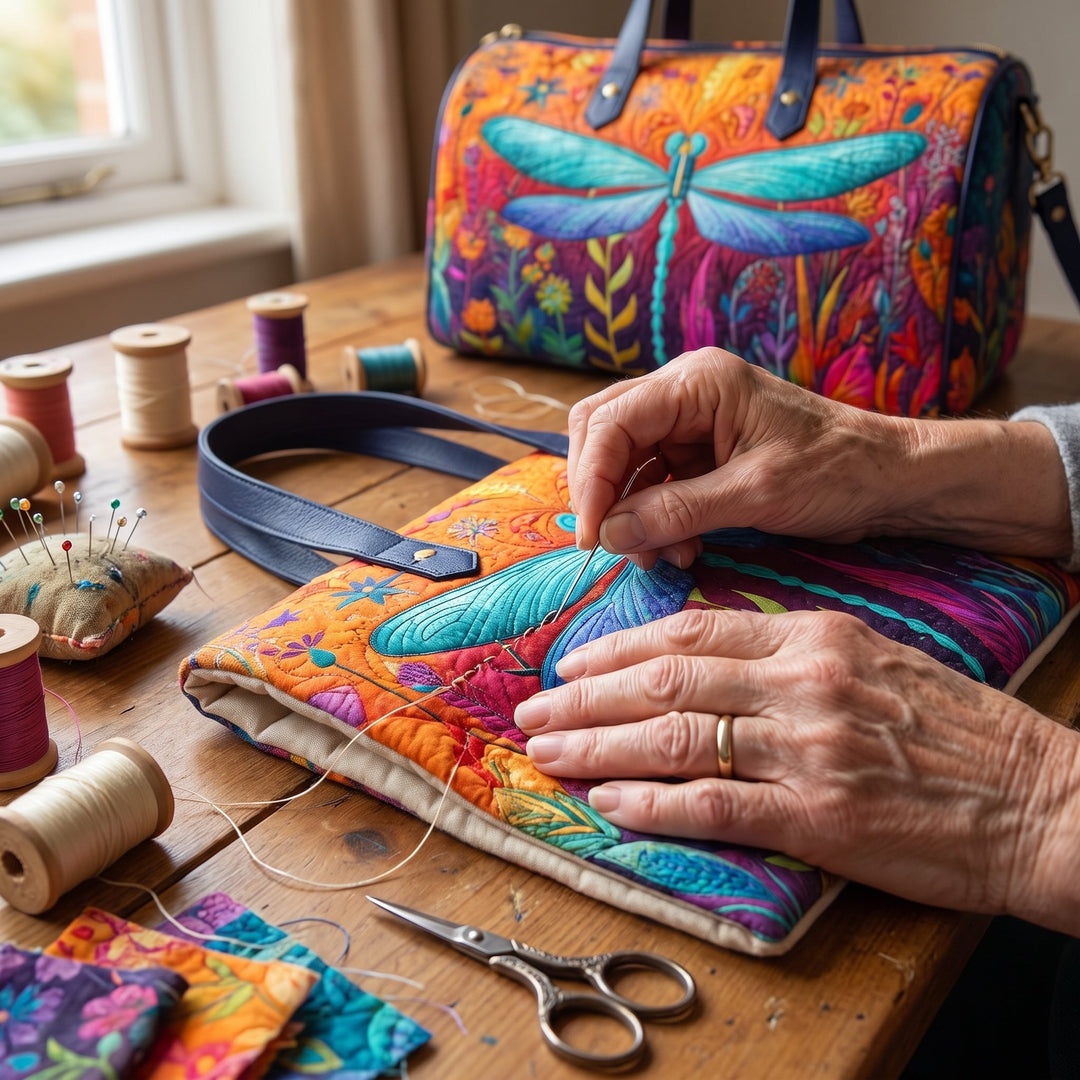 Flit and Fly Quilted Duffle Bag 5