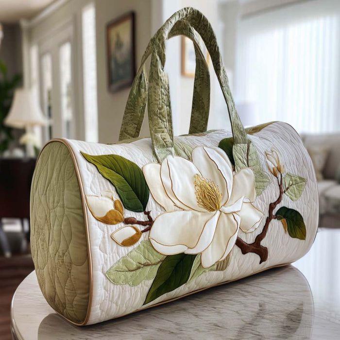 Blooming Grace Quilted Duffle Bag 1