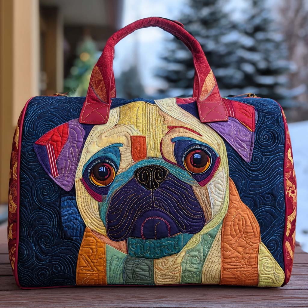 Chubby Cheeks Quilted Duffle Bag 1