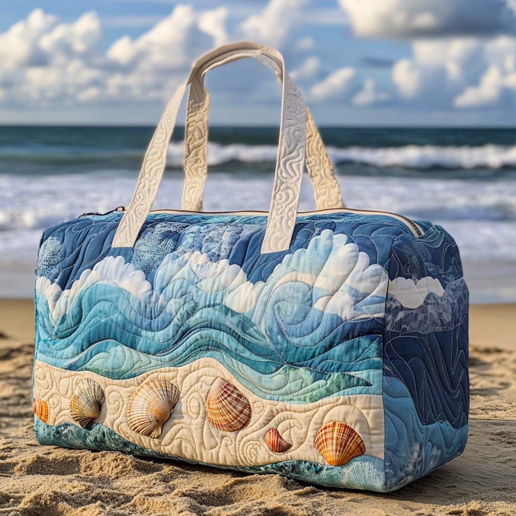 Coastal Breeze Quilted Duffle Bag 1