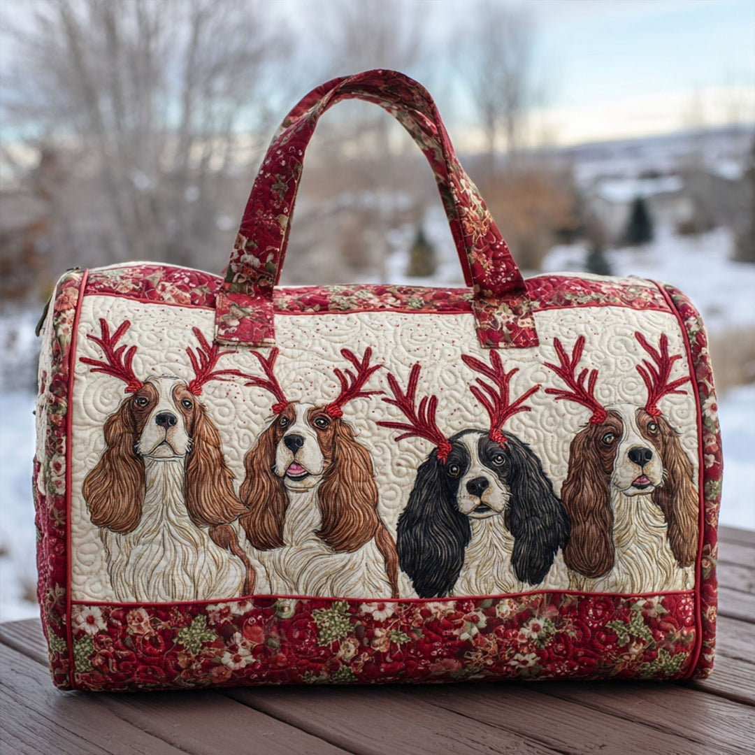 Curious Ears Quilted Duffle Bag 1