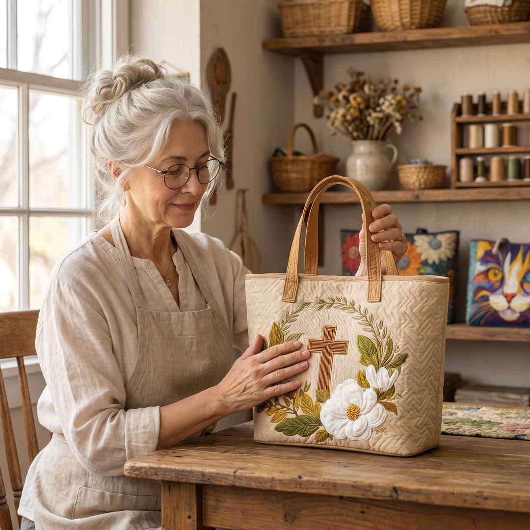 Artisanal Bag - Sacred Cross 8
