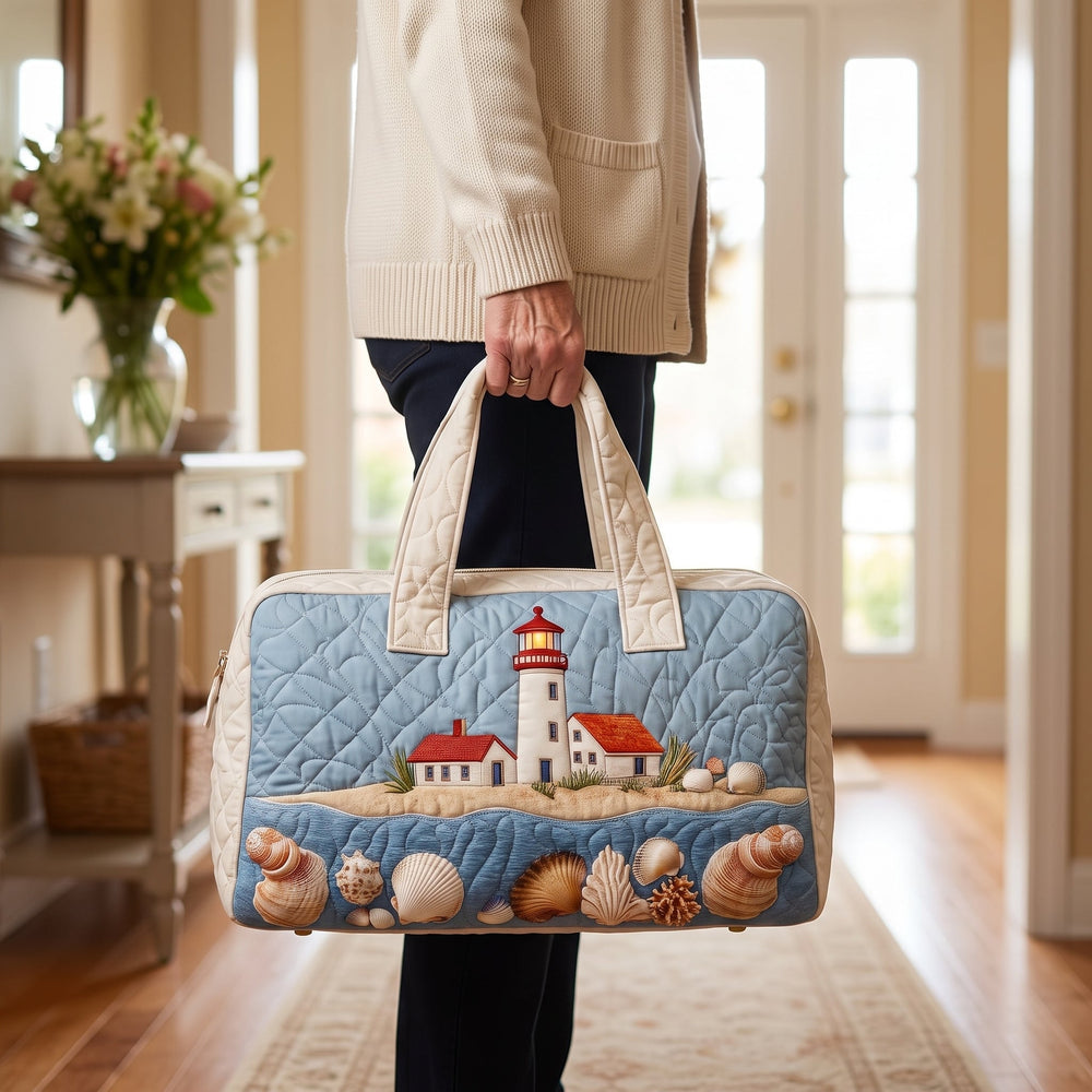 Seaside Glow Quilted Duffle Bag 2