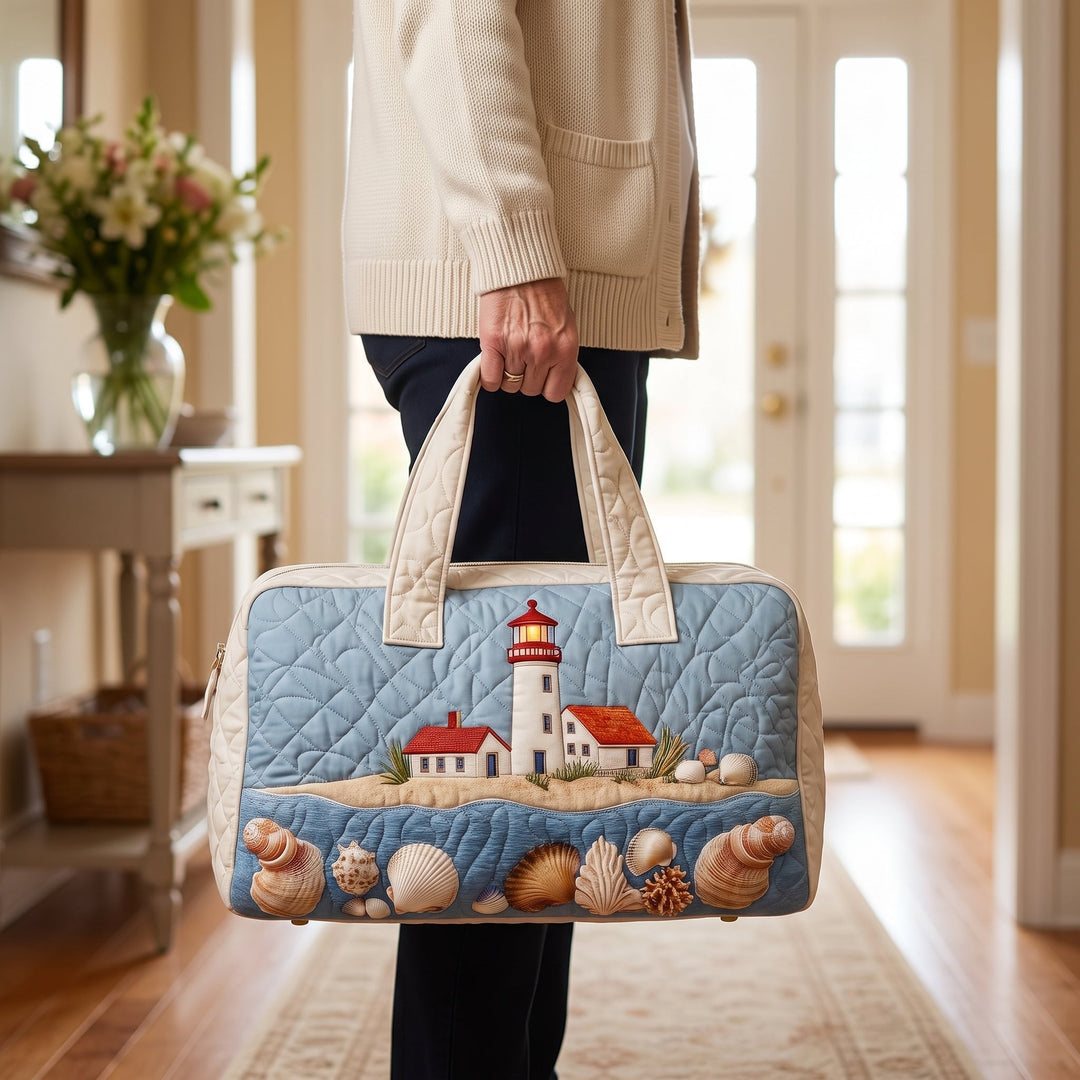 Seaside Glow Quilted Duffle Bag 2
