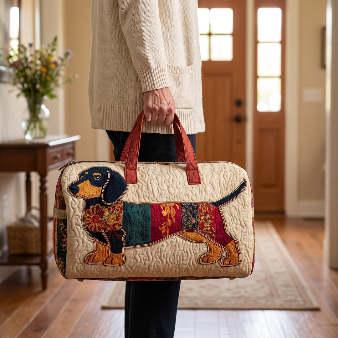 Patch Pup Quilted Duffle Bag 2