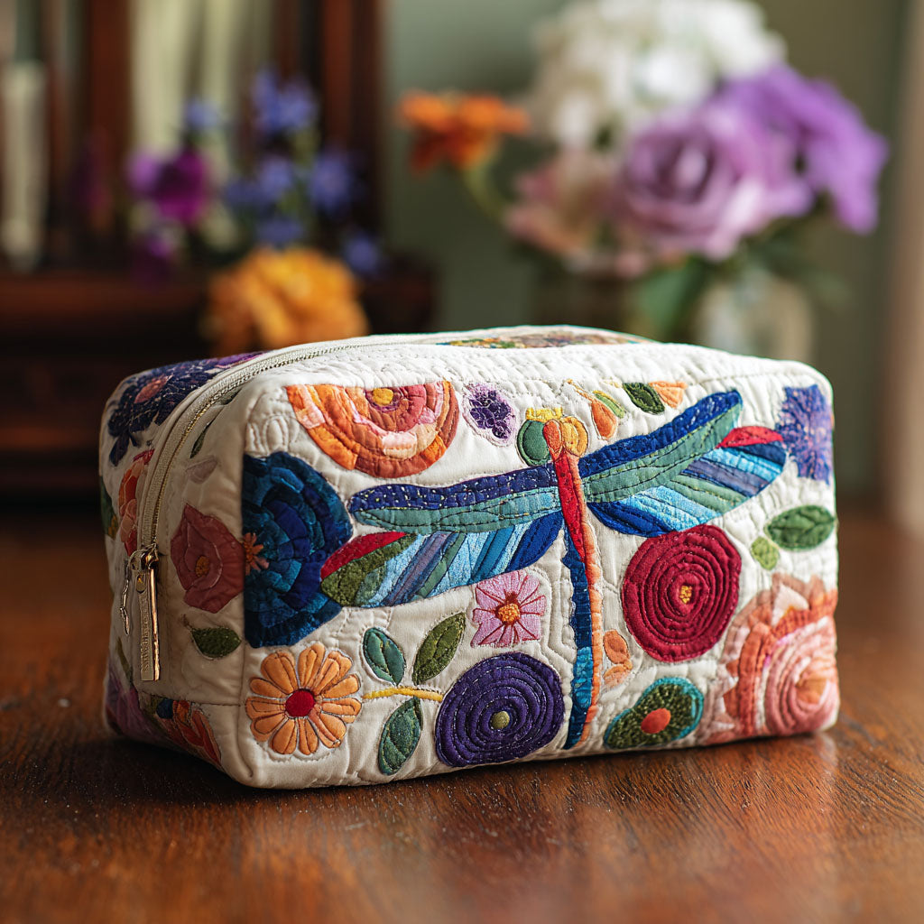Flip Flap Fly Quilted Makeup Bag 1