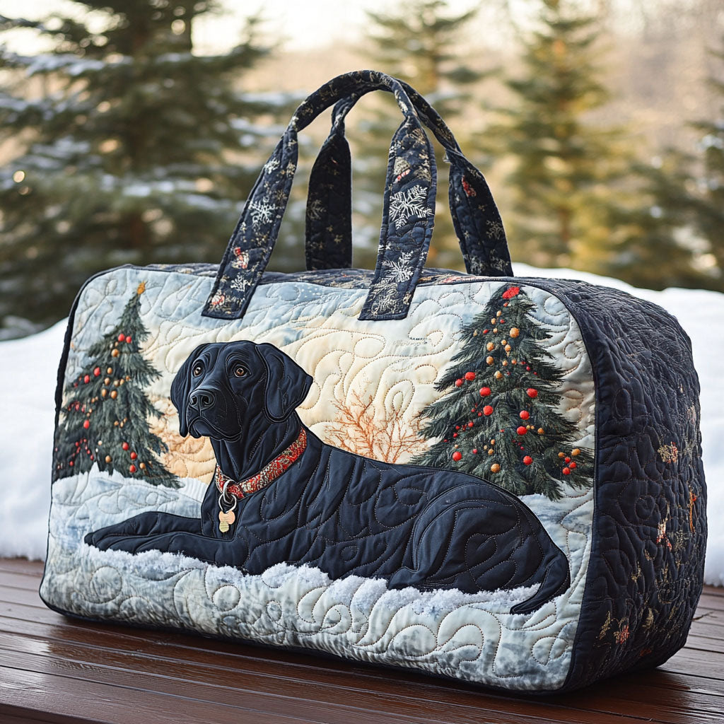 Furever Retrievers Quilted Duffle Bag 1