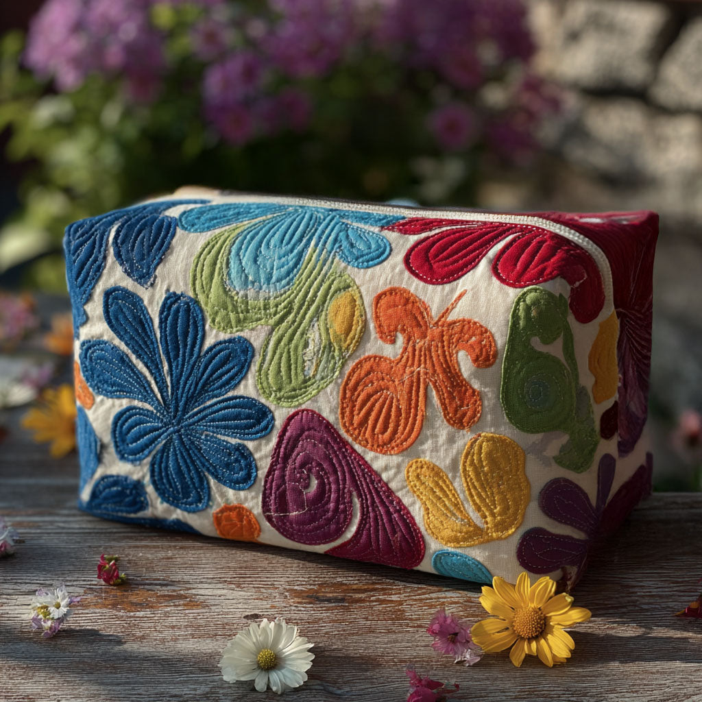 Harmony Glow Quilted Makeup Bag 1