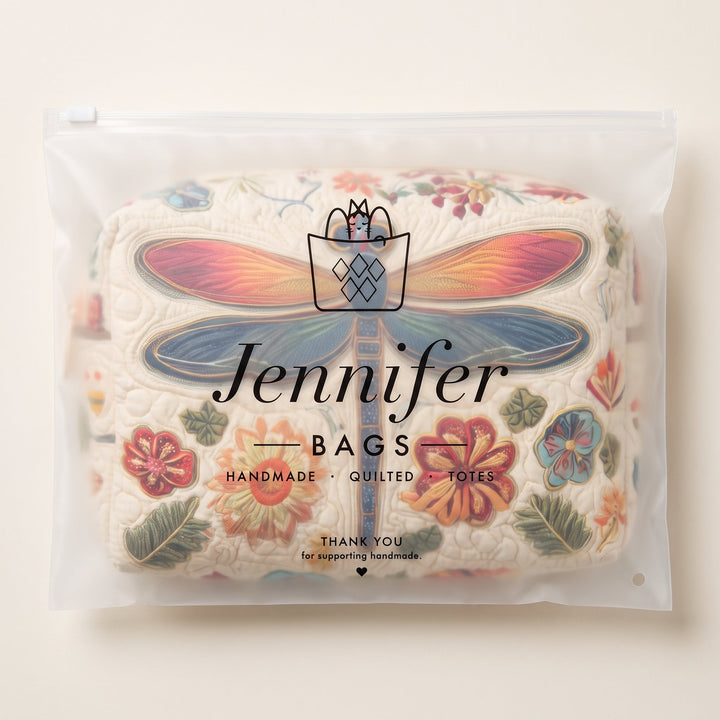 Breeze Catcher Quilted Makeup Bag 7