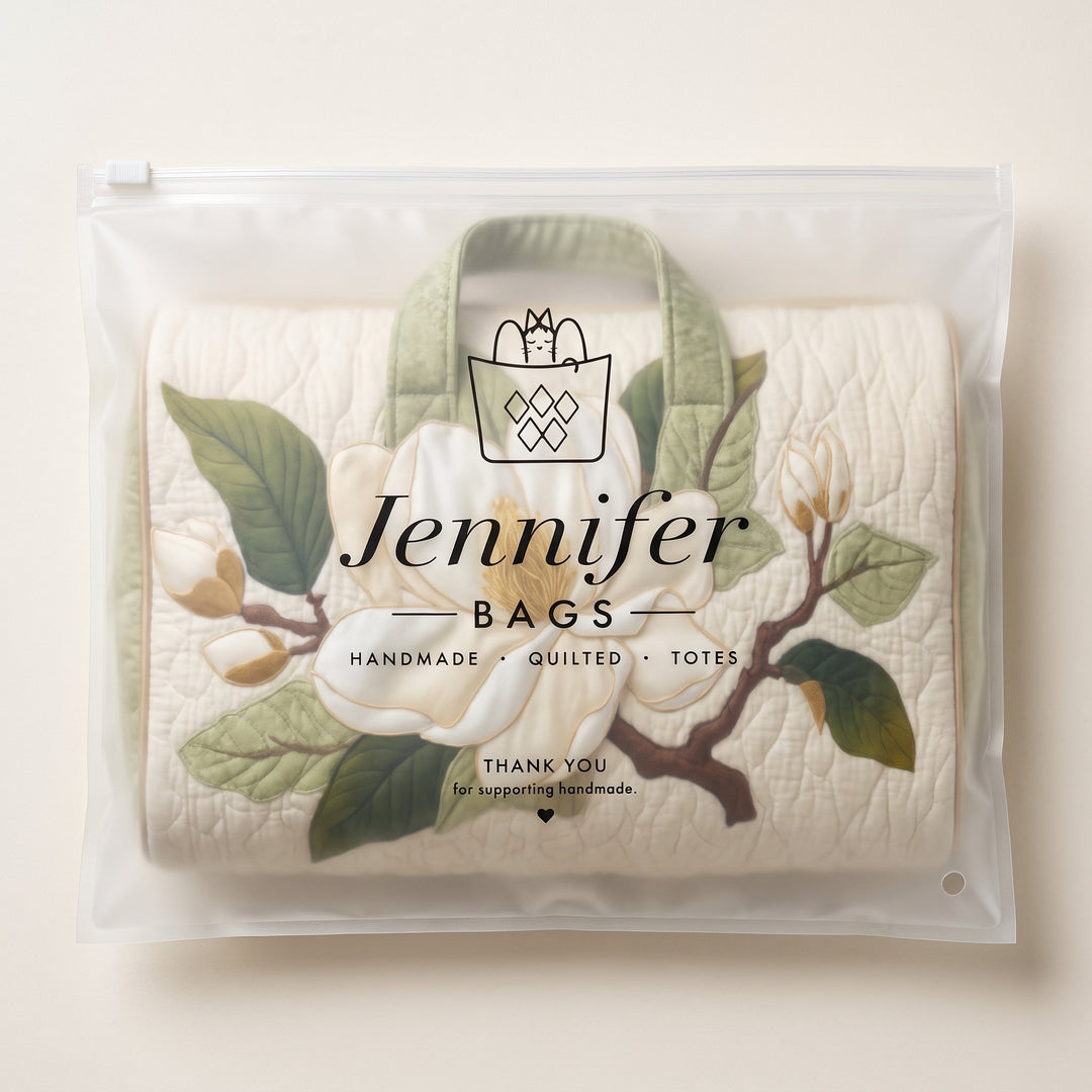 Blooming Grace Quilted Duffle Bag 7