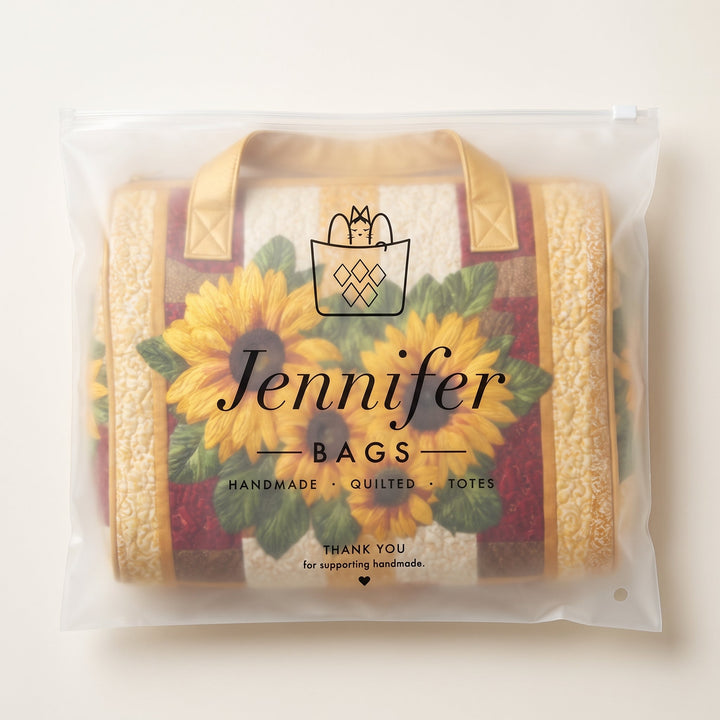 Warm Light Quilted Duffle Bag 7