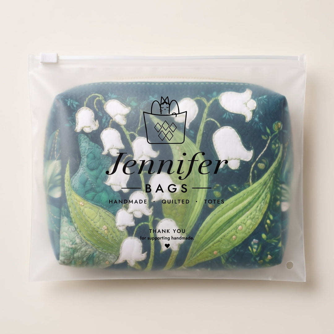 Lily Grace Quilted Makeup Bag 7