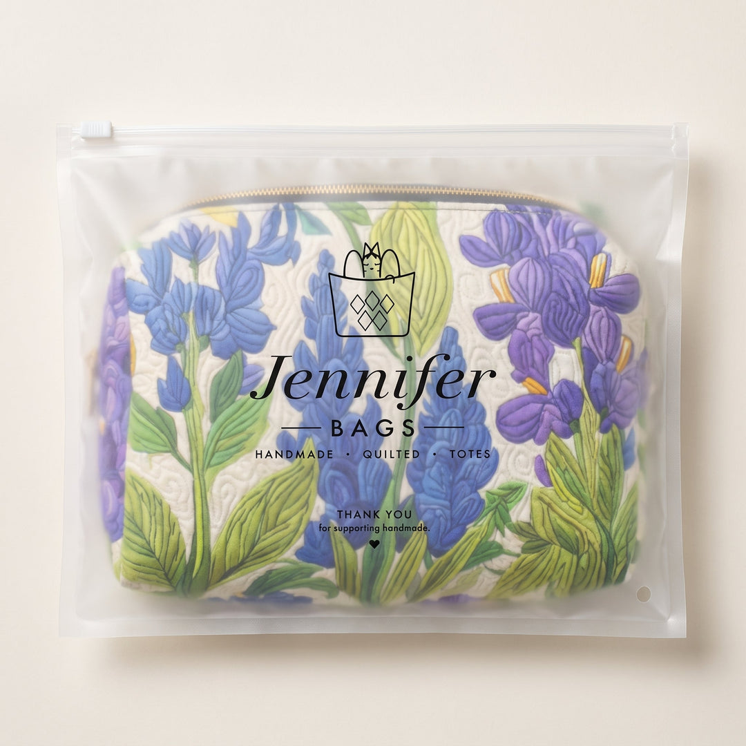 Bloom of Light Quilted Makeup Bag 7