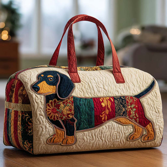 Patch Pup Quilted Duffle Bag 1