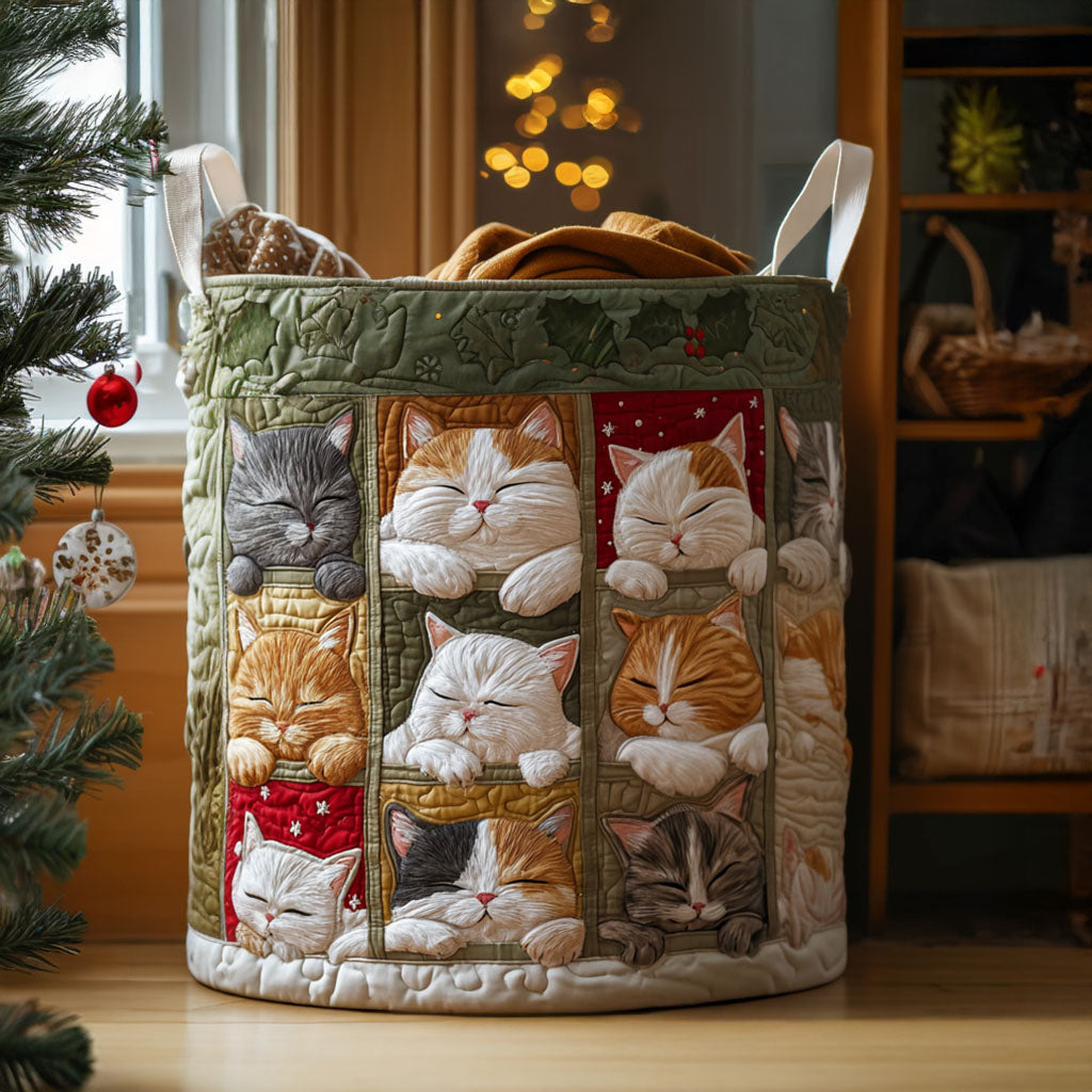 Cozy Cocoon II Quilted Laundry Basket 1