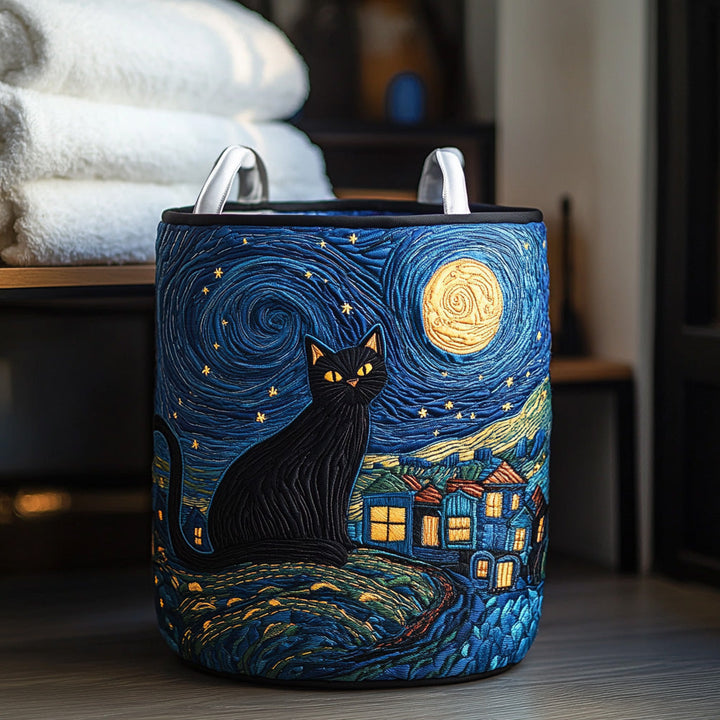 Star Paws Quilted Laundry Basket 1