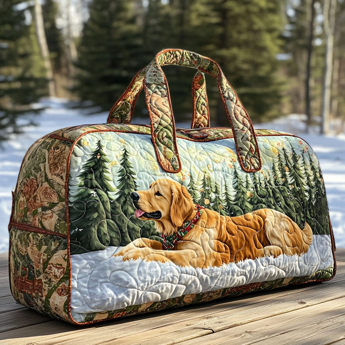 Sunlit Paws Quilted Duffle Bag 1