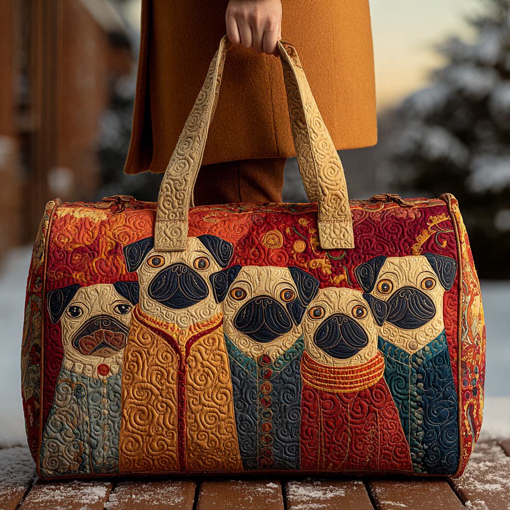 Wiggle Nose Quilted Duffle Bag 1