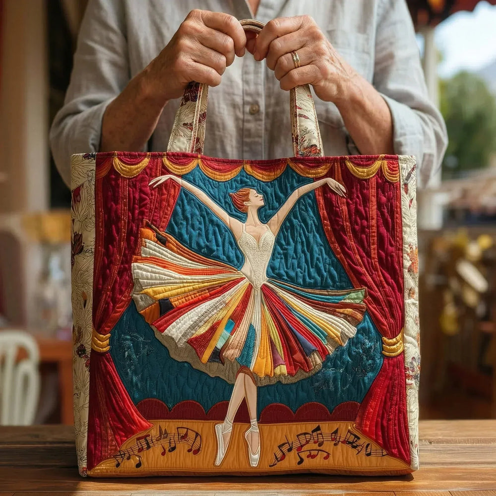 Quilted Bag - Elegant Ballerina 2