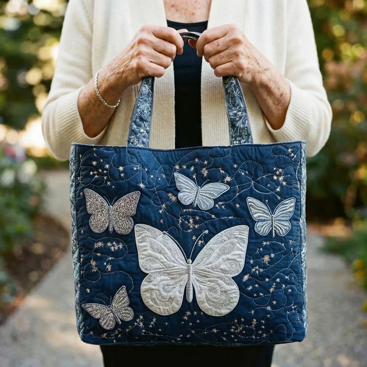 Artisanal Bag - Silver Butterfly 2