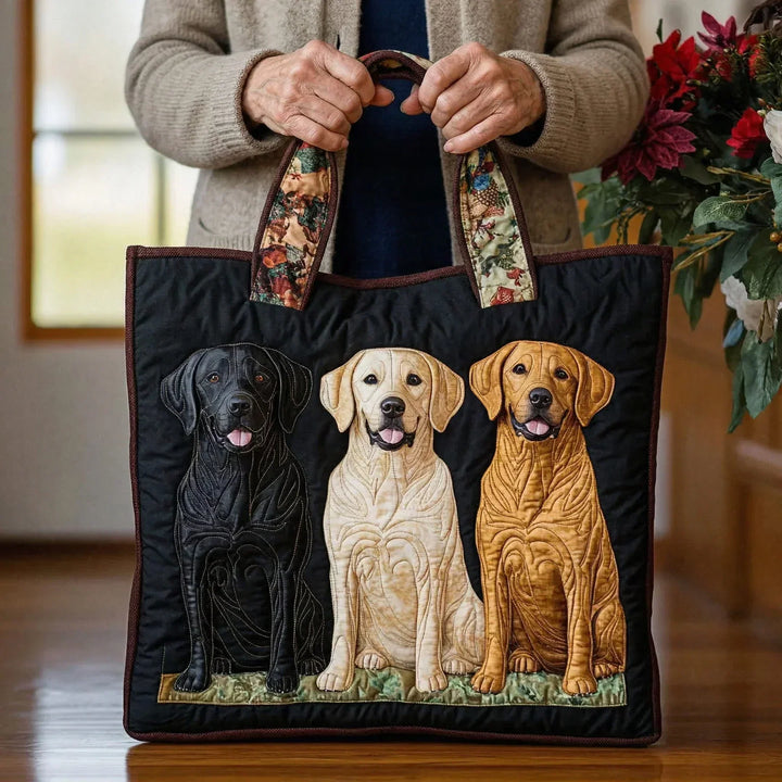 Handmade Bag - Three Labradors 2