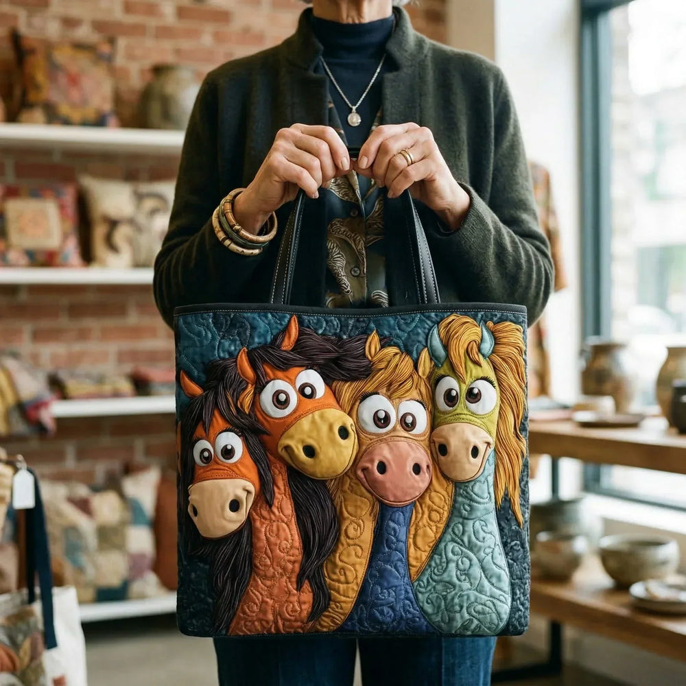 Artisanal Bag - Playful Ponies 2
